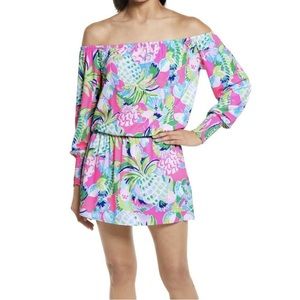 Lilly Pulitzer Lana Skort Romper Multi Raise the Bar Sz Small